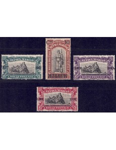 SAN MARINO 1924 Pro combattenti soprastampati 4v MNH**