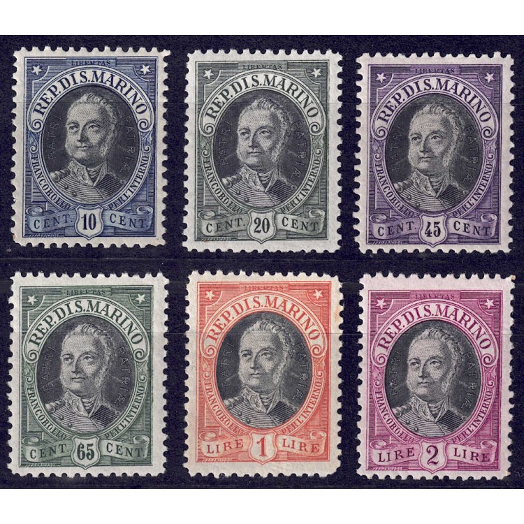 SAN MARINO 1926 Antonio Onofri 6v MNH**