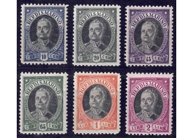 SAN MARINO 1926 Antonio Onofri 6v MNH**