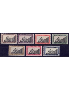 SAN MARINO 1935 Fascio of San Marino 7v MNH**