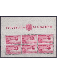 SAN MARINO 1961 Elicottero BF MNH**