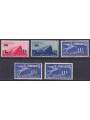 SAN MARINO 1947-48 Express overprinted 5v MH*