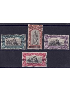 SAN MARINO 1924 Pro Combatants overprinted 4v us