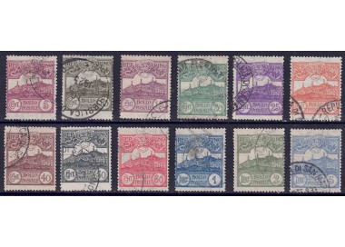 SAN MARINO 1925 View of San Marino 12v us