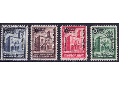 SAN MARINO 1934 Fiera di Milano 4v us