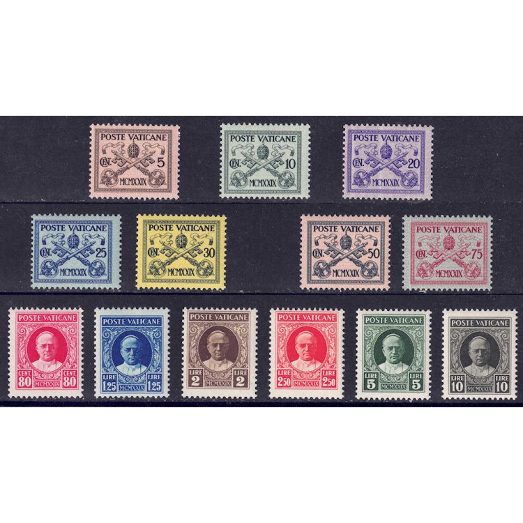 VATICAN 1929 Reconciliation 13v MNH**