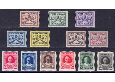 VATICAN 1929 Reconciliation 13v MNH**
