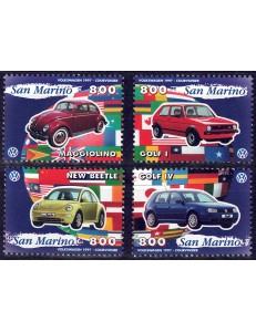SAN MARINO 1997 Volkswagen 4v MNH**