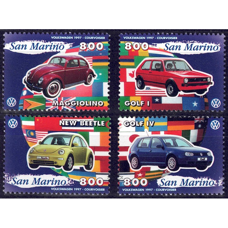 SAN MARINO 1997 Volkswagen 4v MNH**