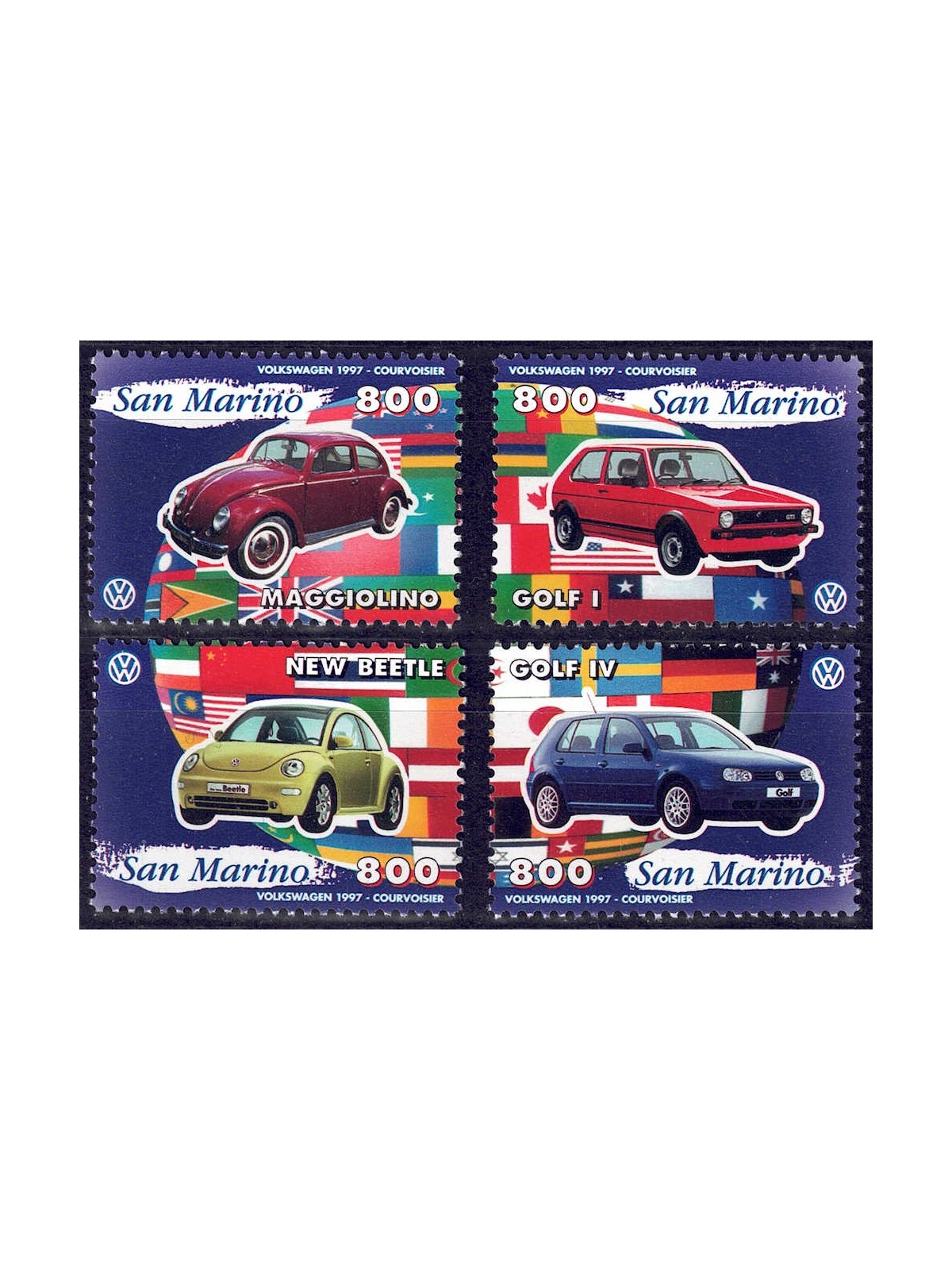 SAN MARINO 1997 Volkswagen 4v MNH**
