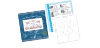 SAN MARINO 2001 Abafil Accademia album sheets for singles us