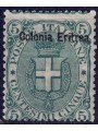 ERITREA 1893 5c verde MH*