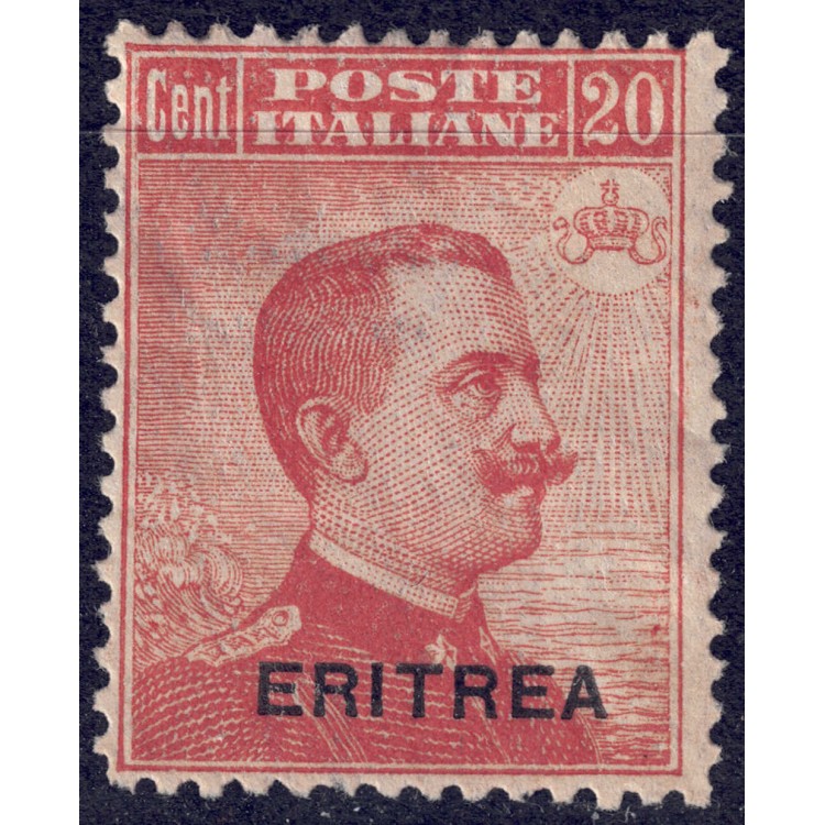 ERITREA 1919 Michetti 20c arancio MH*