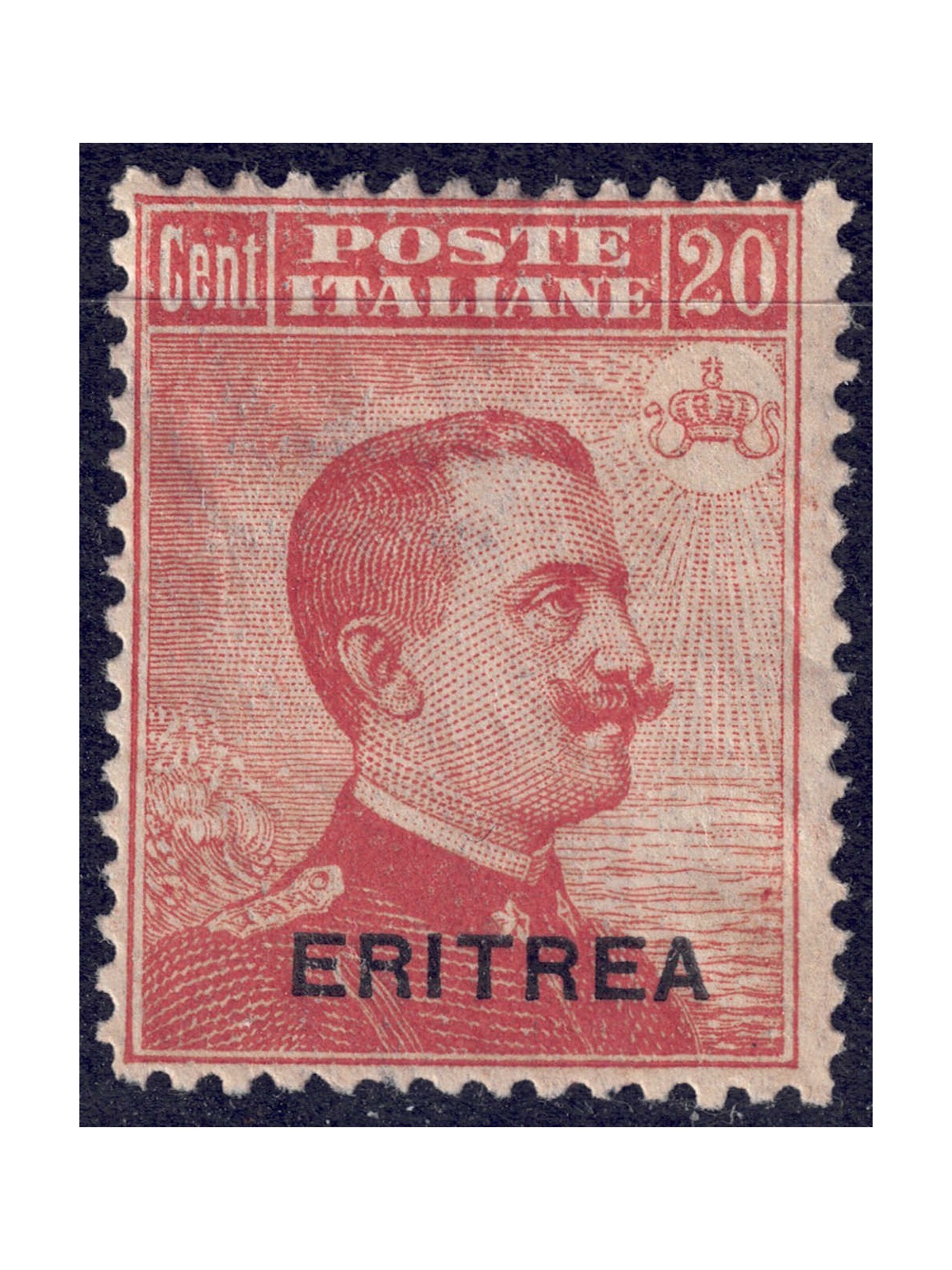 ERITREA 1919 Michetti 20c arancio MH*