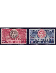 LIBYA 1926 Express 2v MH*
