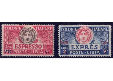 LIBIA 1926 Espressi 2v MH*