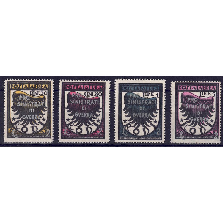 EGEO 1944 Pro war casualties (airmail) 4v MNH** ©