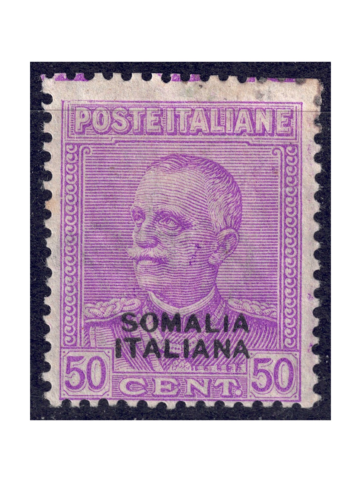 SOMALIA ITALIANA 1930 Tipo Parmeggiani 50c lilla MH*