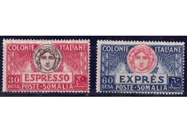 ITALIAN SOMALIA 1924 Express 2v MH*
