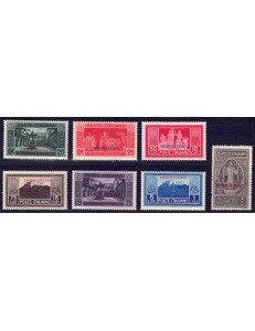TRIPOLITANIA 1929 Abbazia di Montecassino 7v MH*