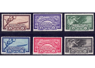 TRIPOLITANIA 1933 Zeppelin Cruise 6v MH*
