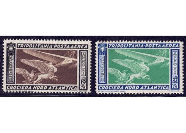 TRIPOLITANIA 1933 Balbo Cruise 2v MH*