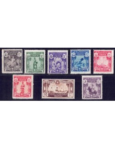 TRIPOLITANIA 1931 5th Tripoli Fair 8v MH*