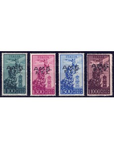 TRIESTE A 1948 Capitol Tower (airmail) 4v MH*