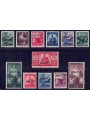 TRIESTE A 1949-50 Democratica 12v MH*