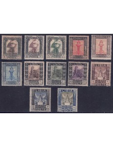LIBIA 1921 Serie Pittorica 12v MH*