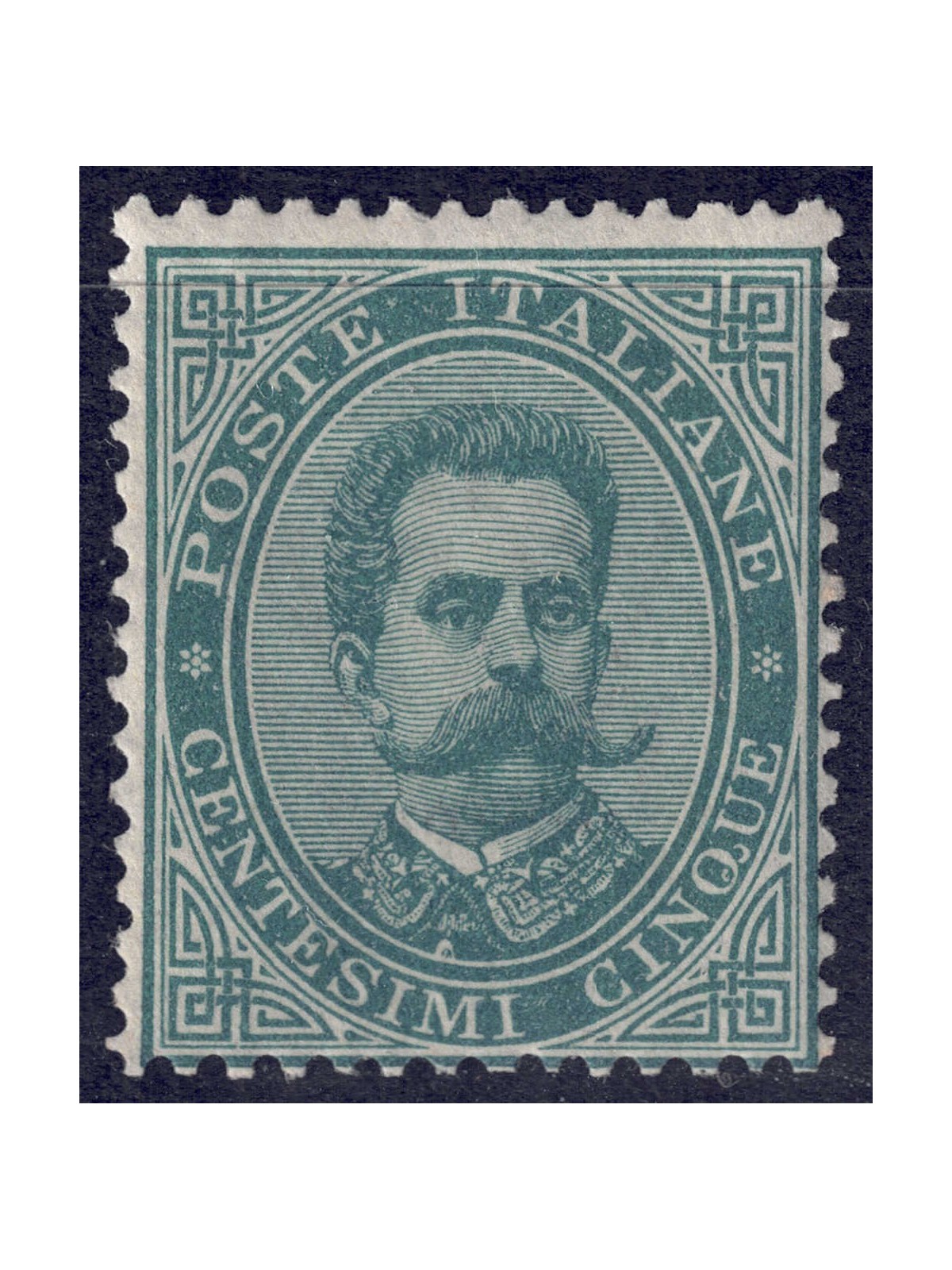 ITALIA REGNO 1879 Umberto I 5c verde MNH**
