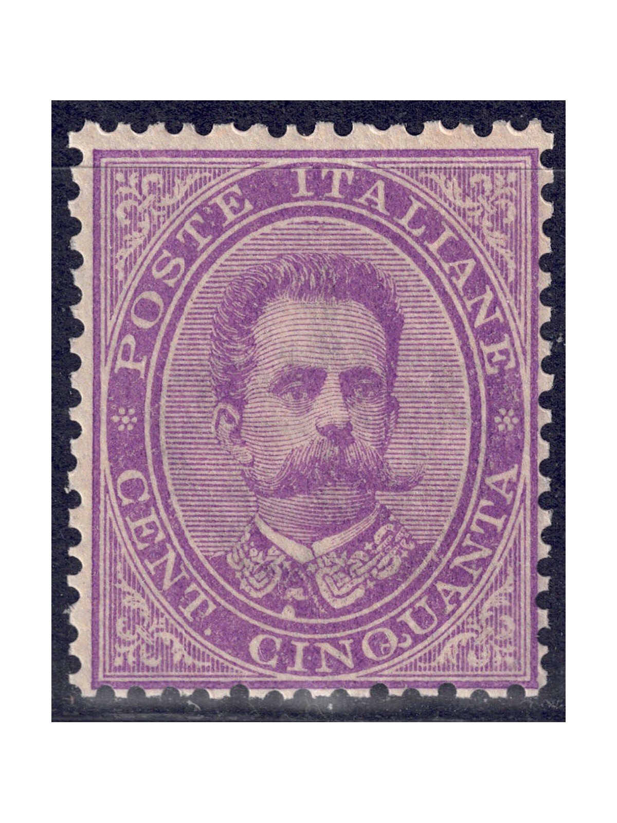ITALY KINGDOM 1879 Umberto I 50c violet MNH**