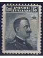 ITALIA REGNO 1906 Michetti 15c grigio nero MNH**
