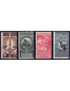 ITALY KINGDOM 1911 Unification of Italy 4v MNH**