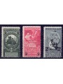 ITALIA REGNO 1913 Unità d'Italia sovrastampati 3v MNH**
