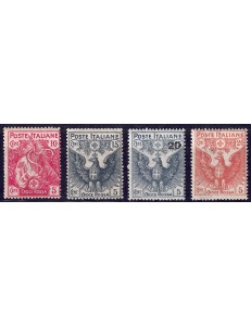 ITALY KINGDOM 1915-16 Pro Red Cross 4v MNH**