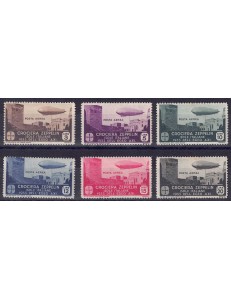 AEGEAN 1933 Zeppelin Cruise 6v MH*
