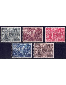 VATICANO 1951 Concilio di Calcedonia 5v us