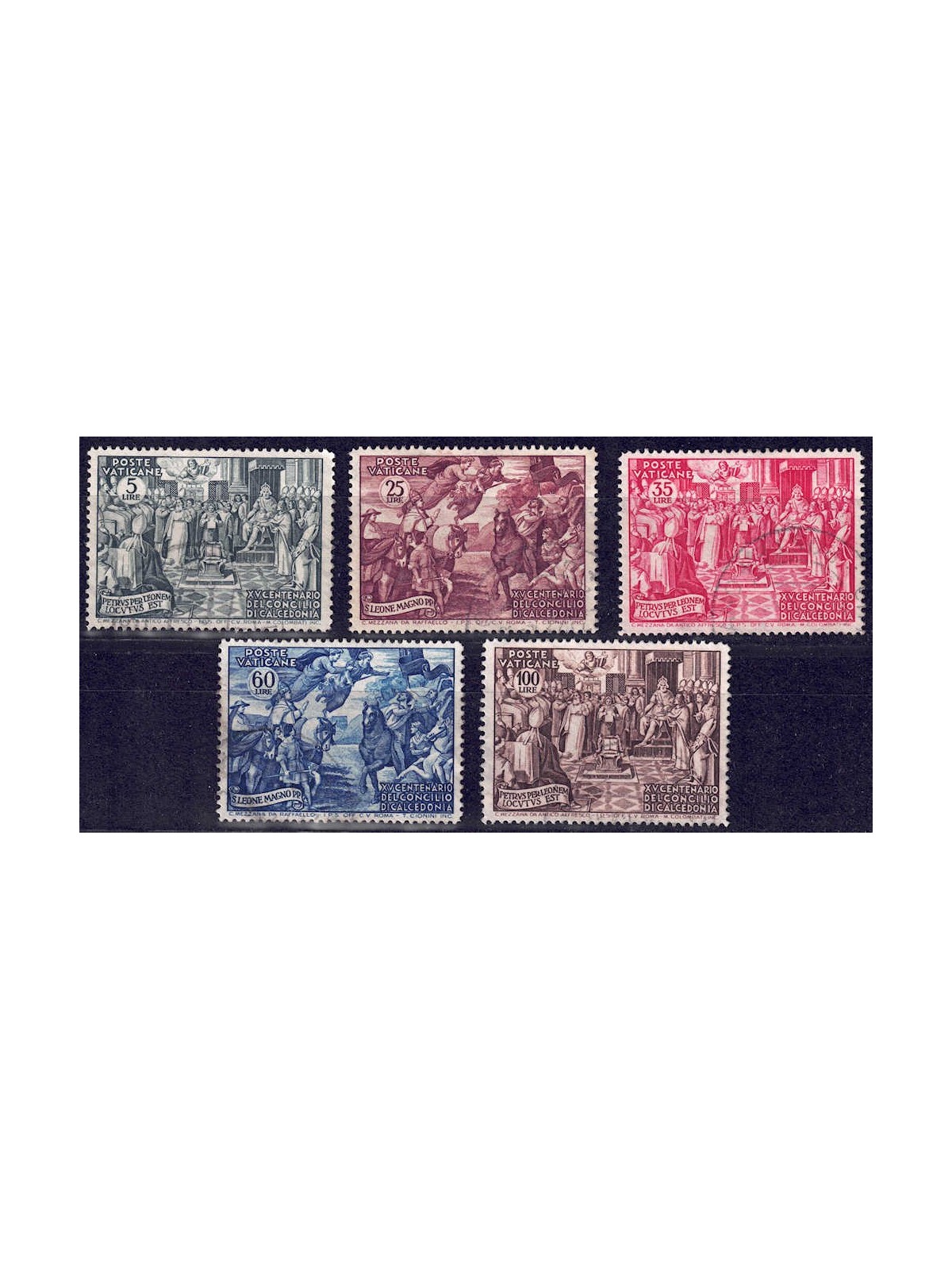 VATICAN 1951 Council of Chalcedon 5th us