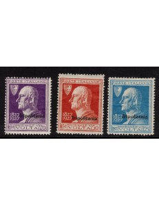 TRIPOLITANIA 1927 Alessandro Volta 3v MH*