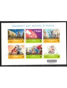 ITALY 2023 The Oldest Carnivals in Italy s/s MNH**