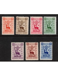 EGEO 1935 - ANNO SANTO SERIETTA MNH**