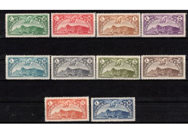 SAN MARINO 1931 Vedute (posta aerea) 10v MH*