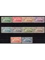 SAN MARINO 1931 Vedute (posta aerea) 10v MH*