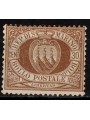 SAN MARINO 1877-90 30c brown MH*