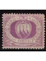 SAN MARINO 1877-90 40c brown violet MH*