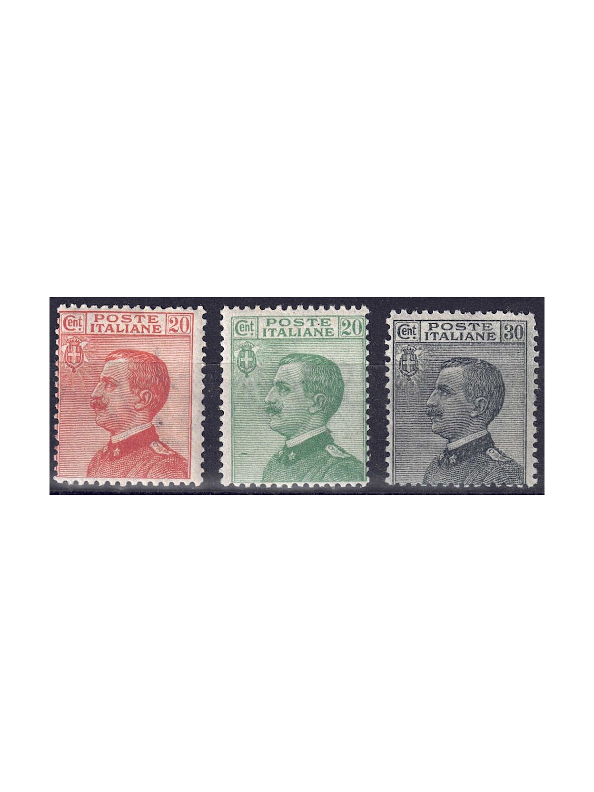 ITALY KINGDOM 1925 Michetti, ordinary set 3v MNH**