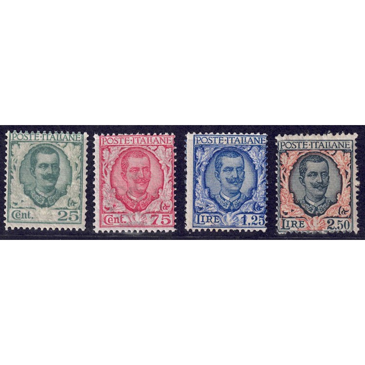 ITALIA REGNO 1926 Floreale 4v MNH**
