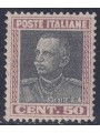 ITALIA REGNO 1927 Parmeggiani 50c bruno e grigio MNH**