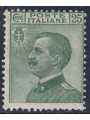 ITALY KINGDOM 1927 Michetti 25c green MNH**